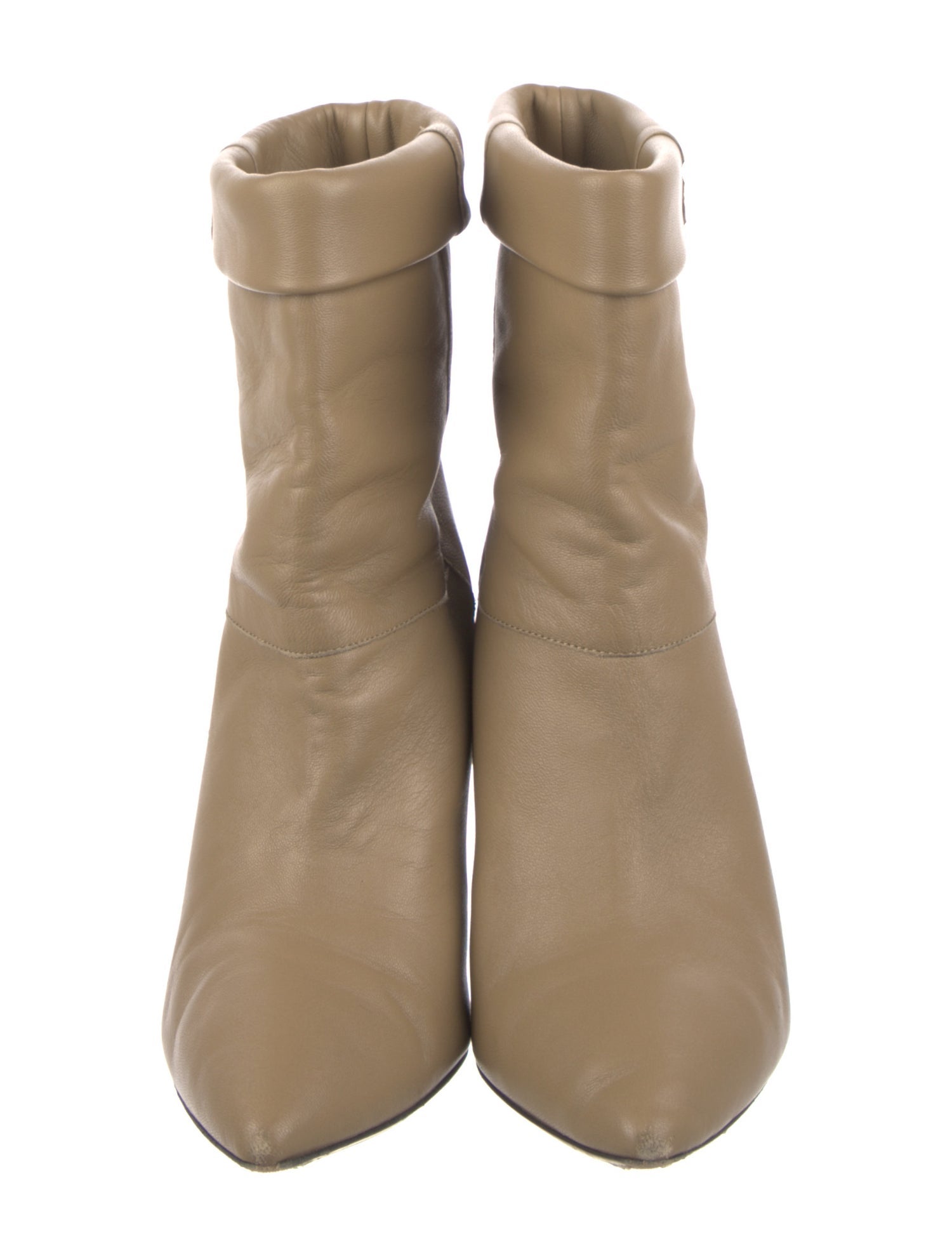 Isabel Marant Leather Colorblock Pattern Boots
