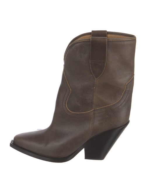Isabel Marant Suede Western Boots