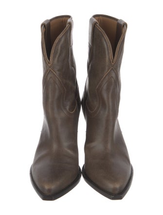 Isabel Marant Suede Western Boots
