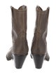 Isabel Marant Suede Western Boots