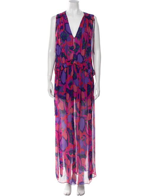 Isabel Marant Silk Long Dress