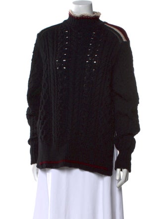 Isabel Marant Wool Mock Neck Sweater