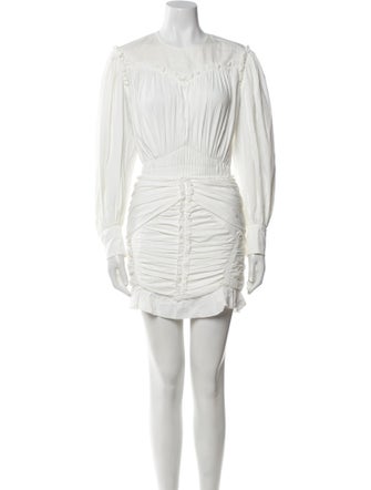 Isabel Marant Crew Neck Mini Dress