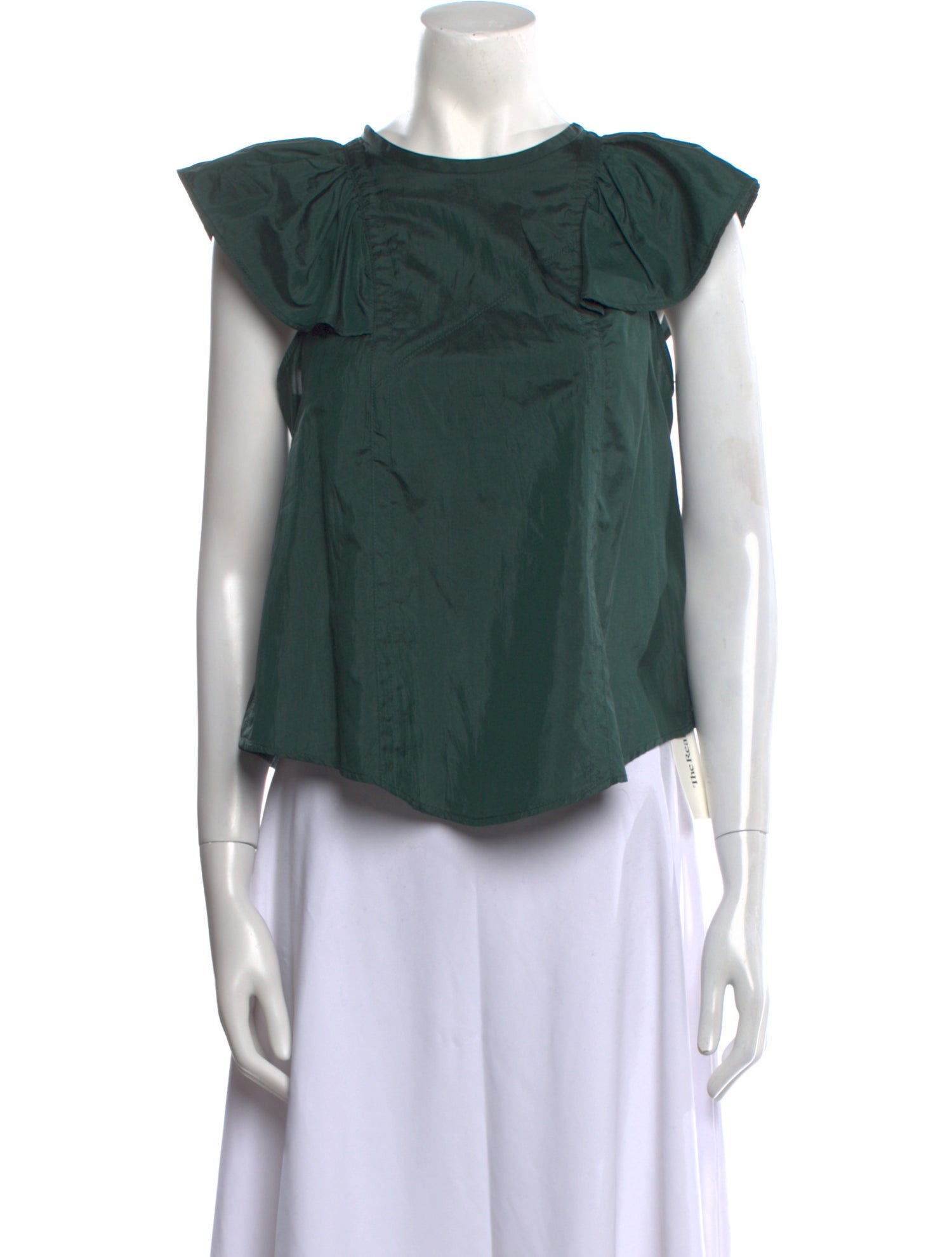 Isabel Marant Scoop Neck Short Sleeve Top