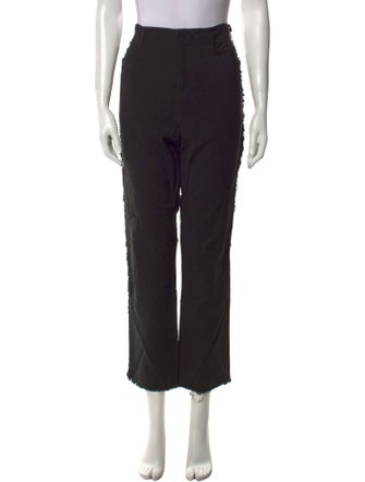 Isabel Marant Linen Straight Leg Pants