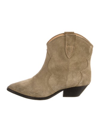 Isabel Marant Suede Western Boots