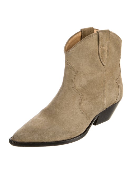 Isabel Marant Suede Western Boots