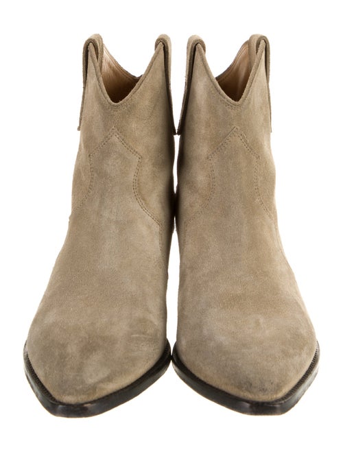 Isabel Marant Suede Western Boots