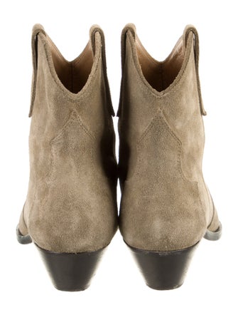 Isabel Marant Suede Western Boots