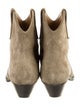 Isabel Marant Suede Western Boots