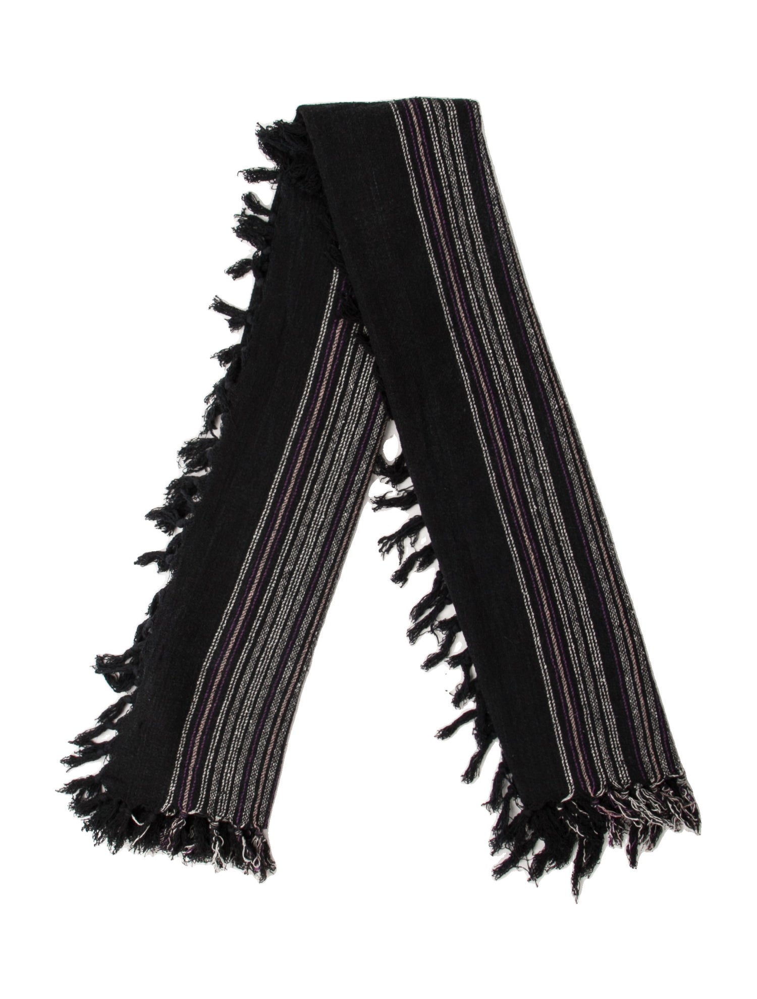 Isabel Marant Silk Striped Scarf