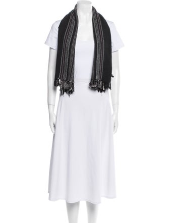 Isabel Marant Silk Striped Scarf