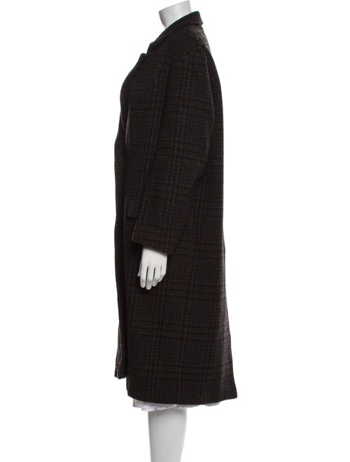 Étoile Isabel Marant Wool Houndstooth Print Coat