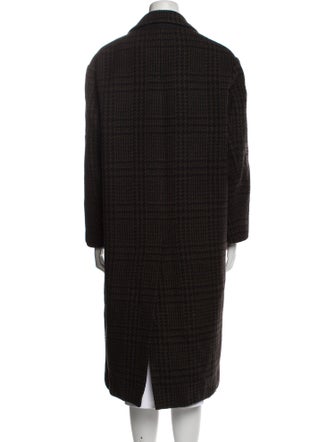 Étoile Isabel Marant Wool Houndstooth Print Coat