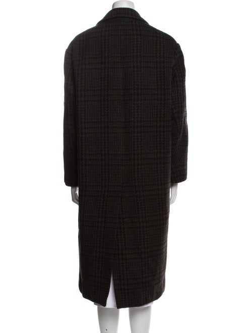 Étoile Isabel Marant Wool Houndstooth Print Coat