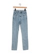 Isabel Marant High-Rise Straight Leg Jeans