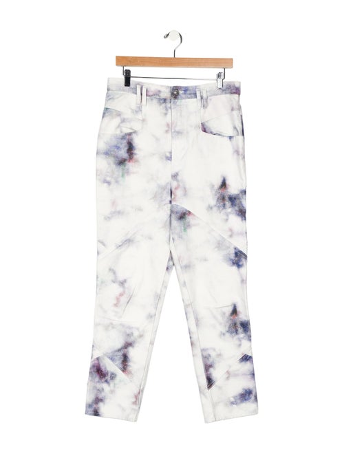 Isabel Marant High-Rise Straight Leg Jeans