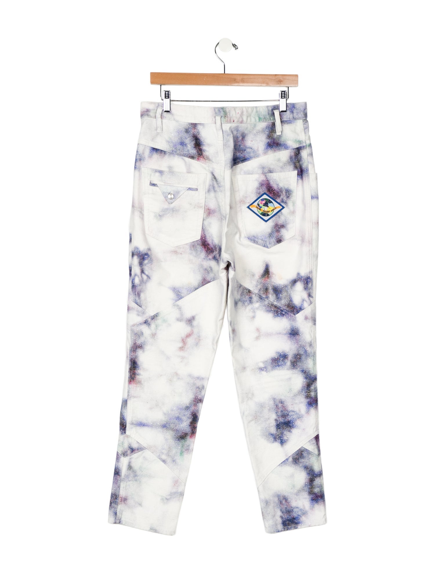 Isabel Marant High-Rise Straight Leg Jeans