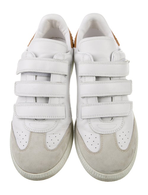 Isabel Marant Leather Studded Accents Sneakers