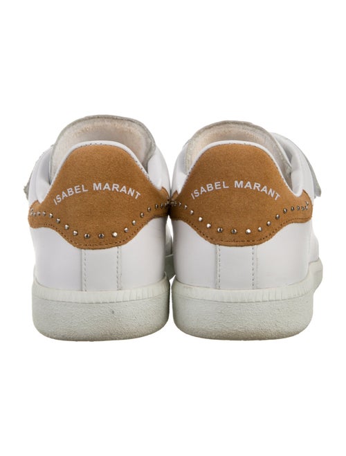 Isabel Marant Leather Studded Accents Sneakers