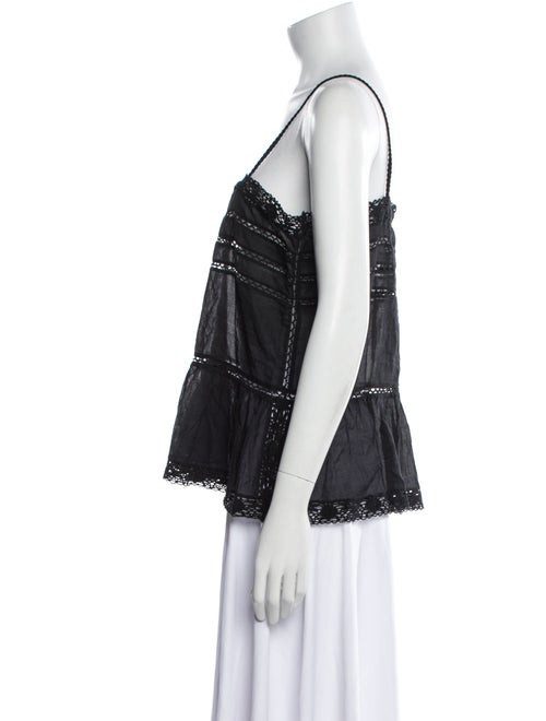 Étoile Isabel Marant Square Neckline Sleeveless Top