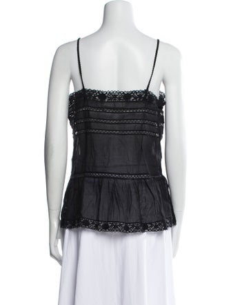 Étoile Isabel Marant Square Neckline Sleeveless Top