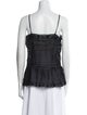 Étoile Isabel Marant Square Neckline Sleeveless Top