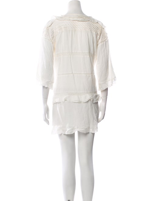 Isabel Marant Bateau Neckline Mini Dress