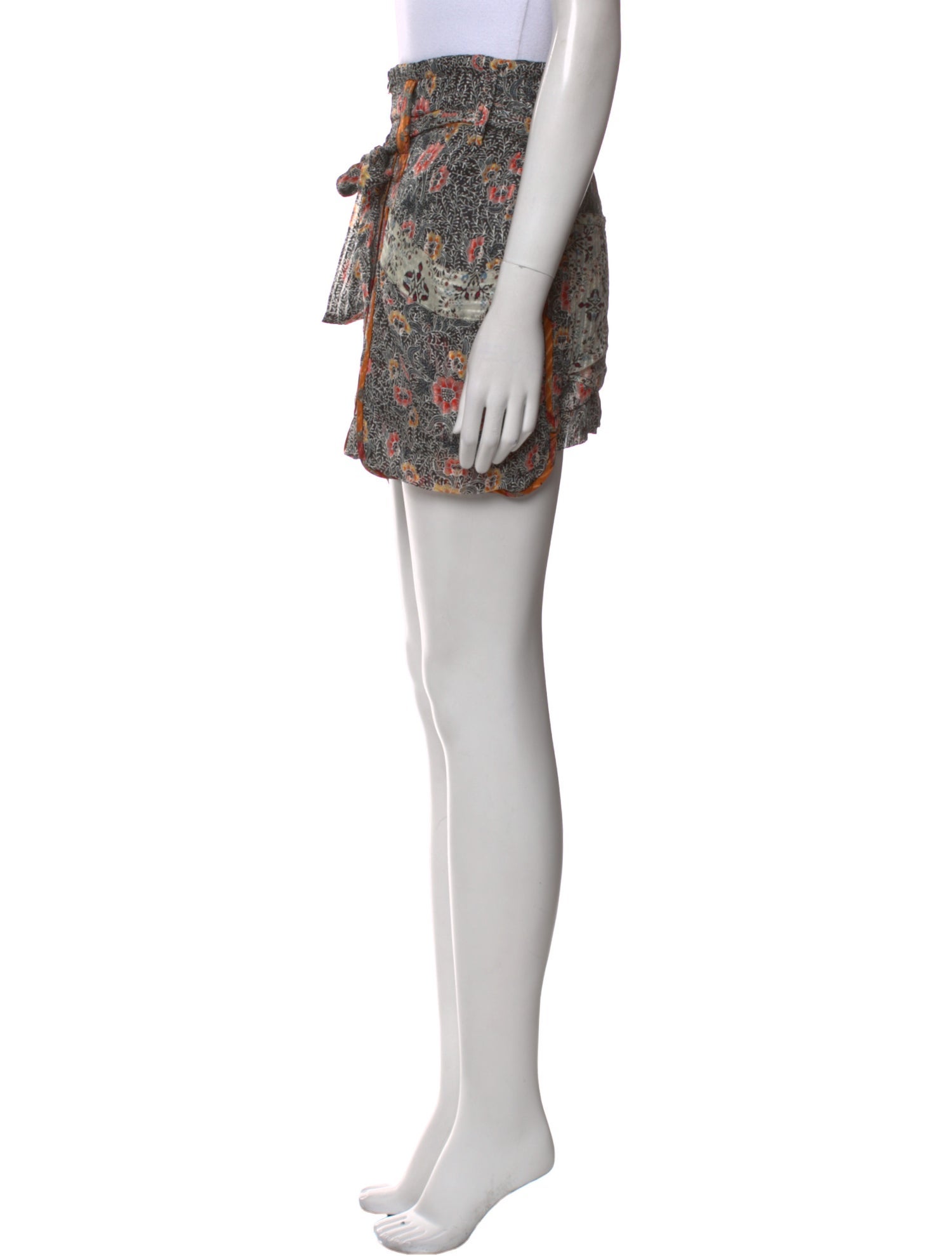 Isabel Marant Silk Mini Skirt