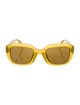 Isabel Marant Square Tinted Sunglasses