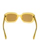 Isabel Marant Square Tinted Sunglasses