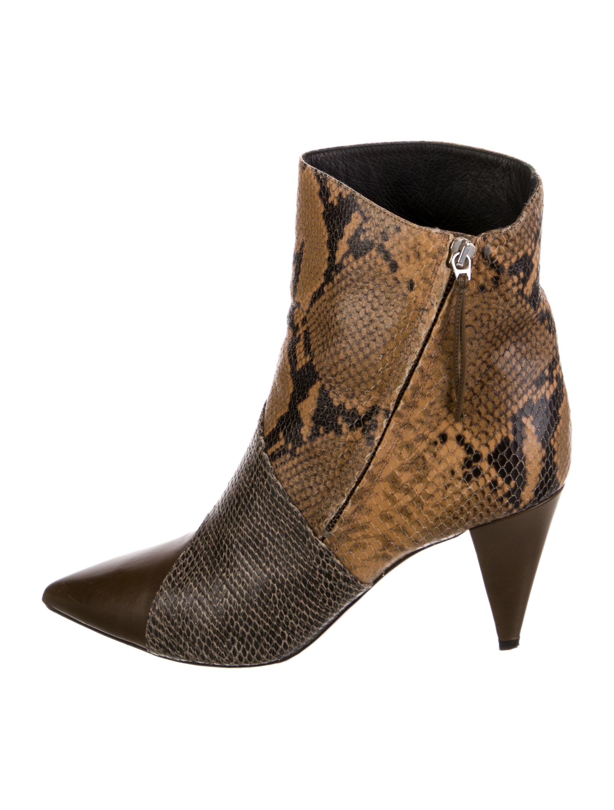 Isabel Marant Snakeskin Animal Print Boots