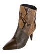 Isabel Marant Snakeskin Animal Print Boots