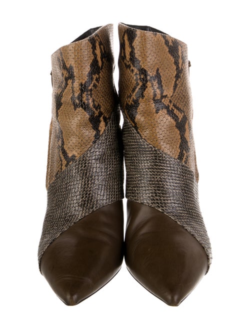 Isabel Marant Snakeskin Animal Print Boots
