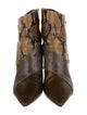 Isabel Marant Snakeskin Animal Print Boots