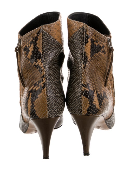 Isabel Marant Snakeskin Animal Print Boots