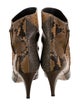Isabel Marant Snakeskin Animal Print Boots