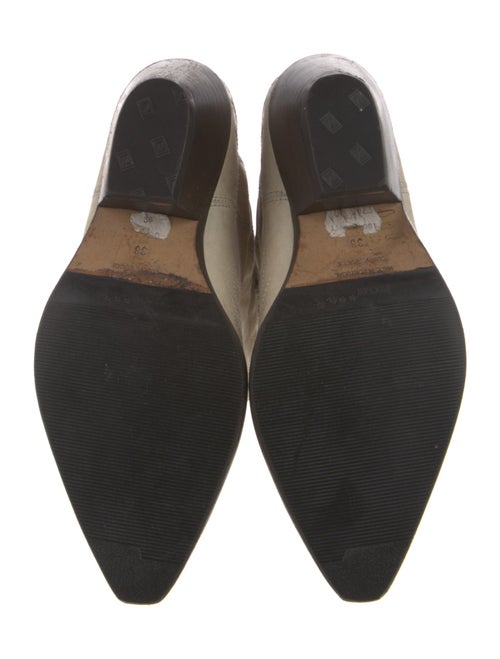 Isabel Marant Leather Patterned Western Boots