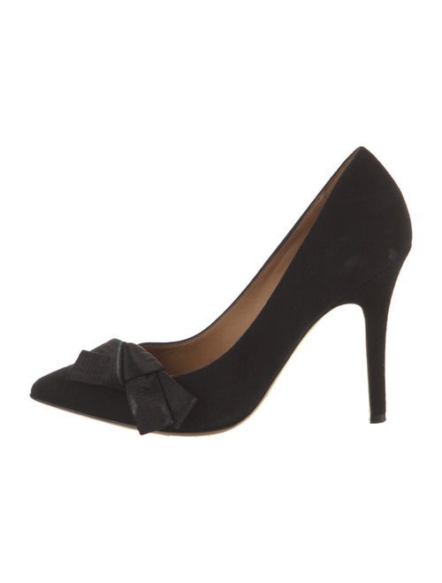 Isabel Marant Suede Bow Accents Pumps