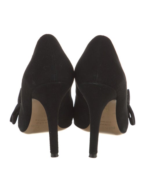 Isabel Marant Suede Bow Accents Pumps