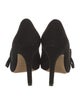 Isabel Marant Suede Bow Accents Pumps