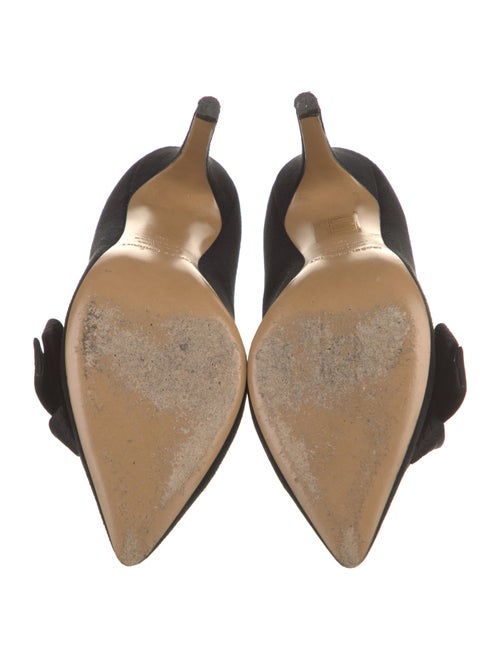 Isabel Marant Suede Bow Accents Pumps