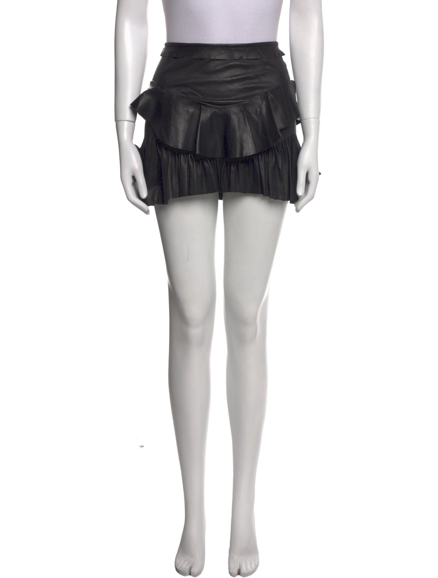 Isabel Marant Leather Mini Skirt
