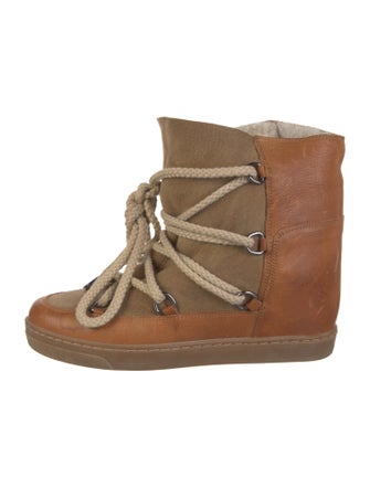 Isabel Marant Leather Sneakers