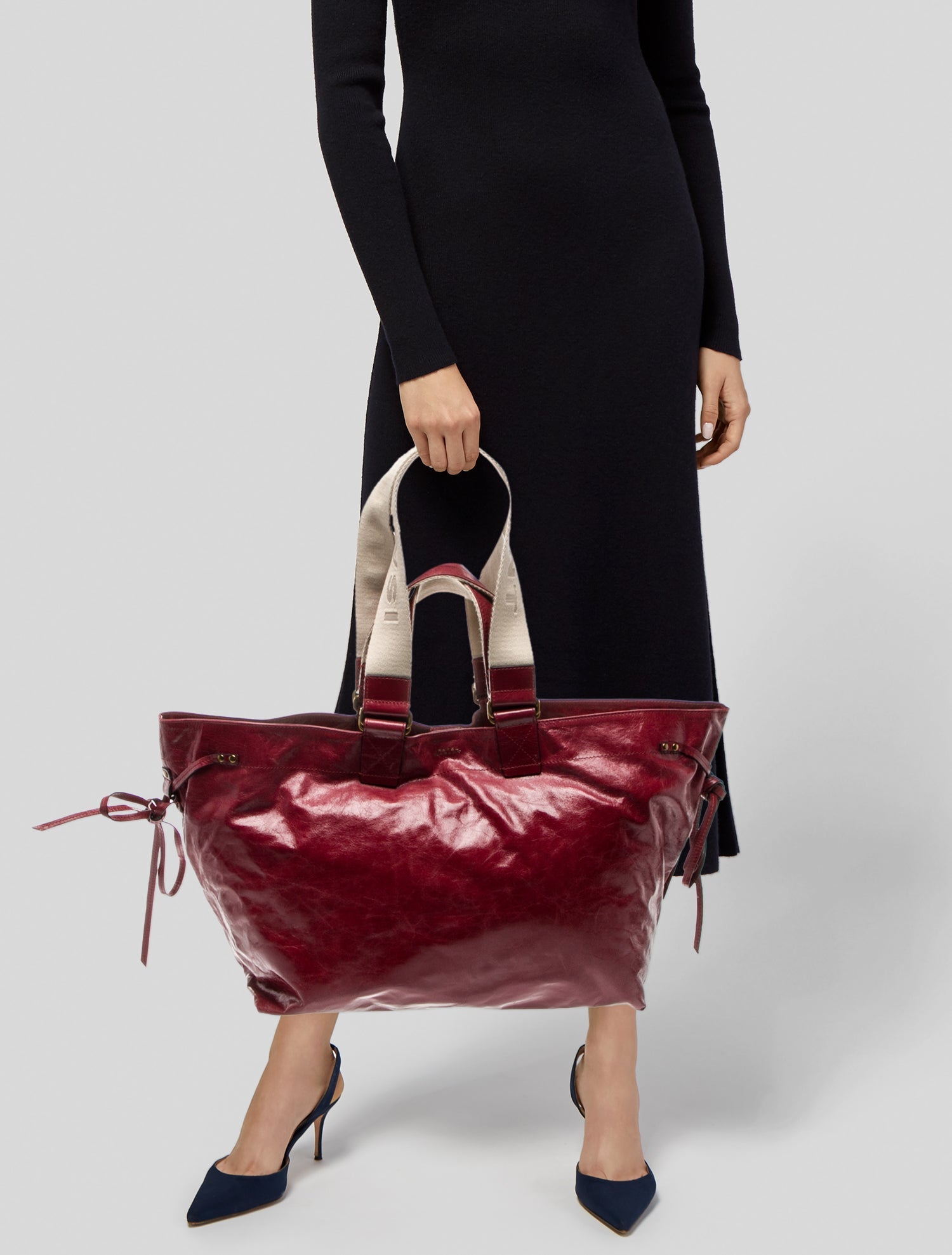 Isabel Marant Patent Leather Shoulder Bag