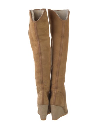 Isabel Marant Suede Leather Trim Embellishment Boots