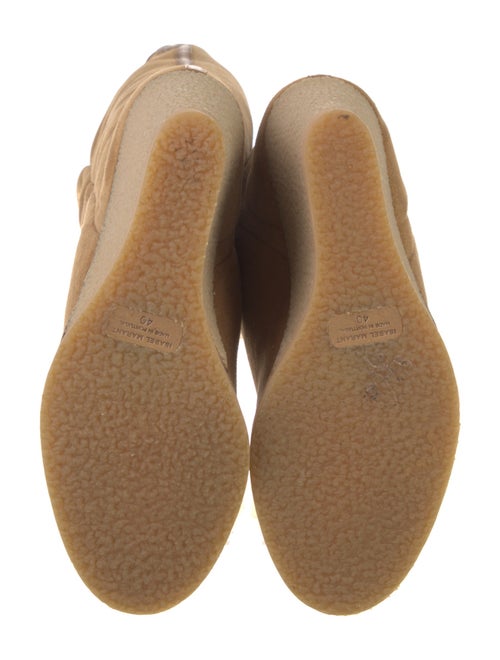 Isabel Marant Suede Leather Trim Embellishment Boots