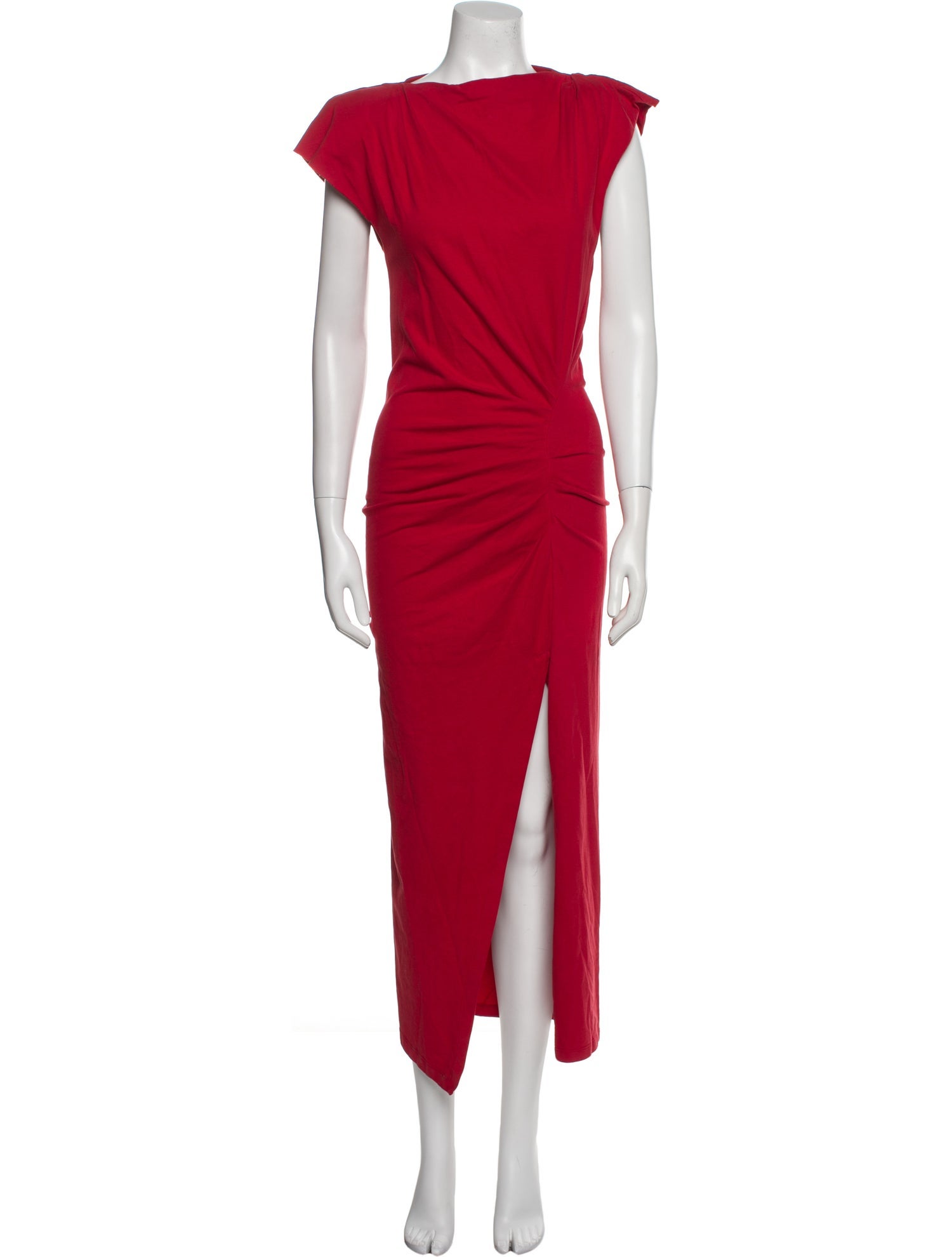 Isabel Marant Bateau Neckline Long Dress