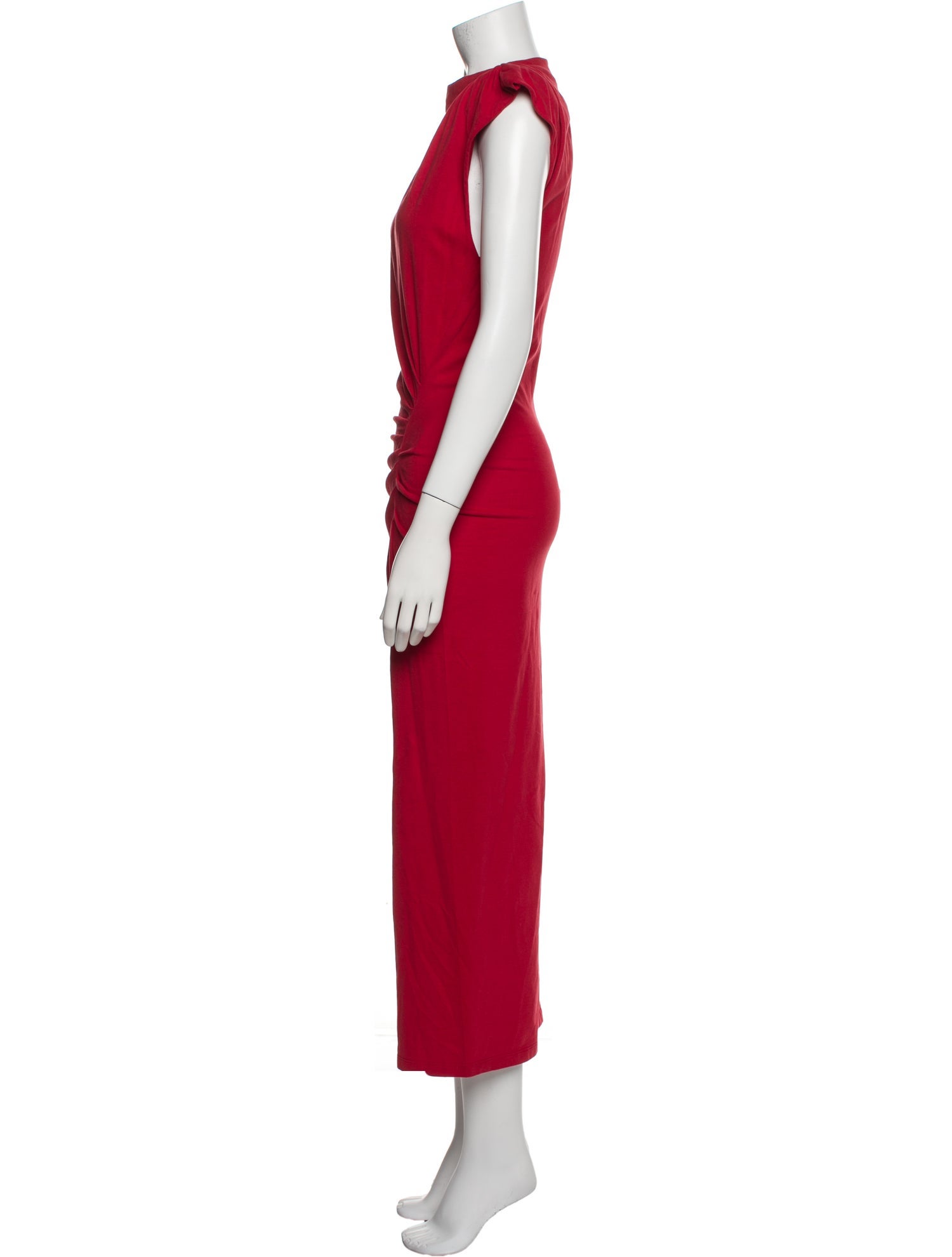 Isabel Marant Bateau Neckline Long Dress