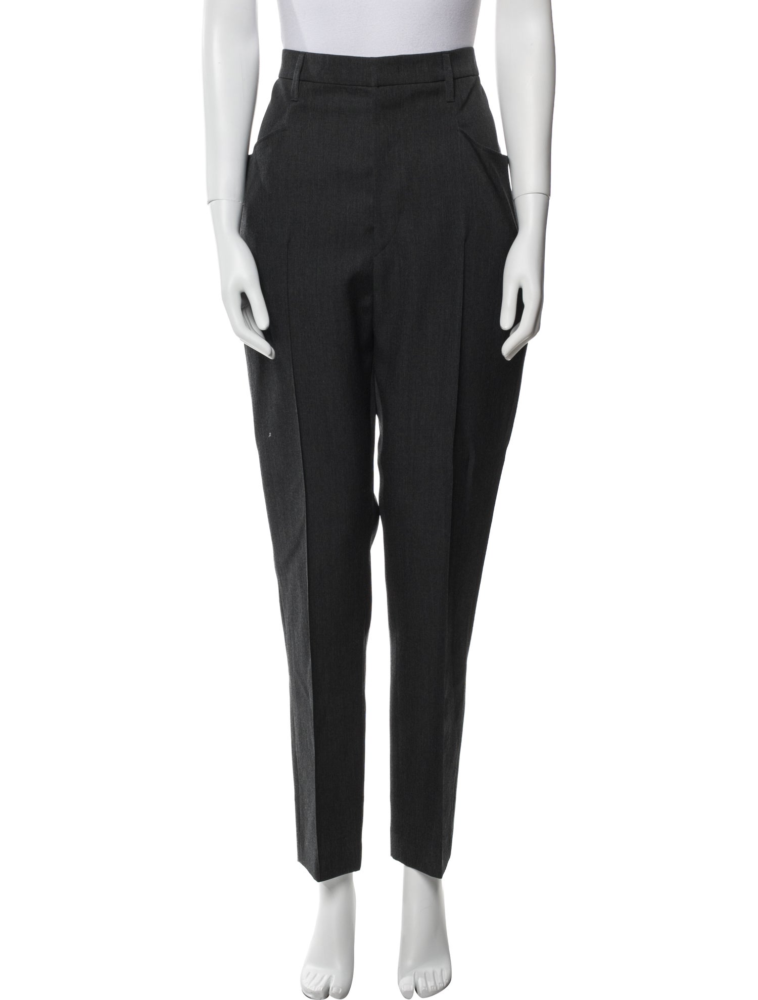 Isabel Marant Wool Straight Leg Pants